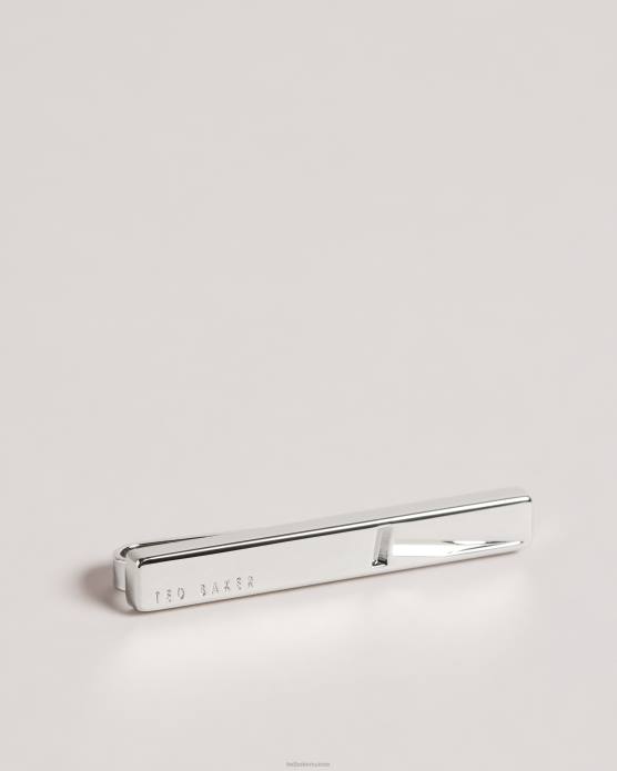 Ted Baker Hommes 60VD2025 accessoires ensemble boutons de manchette et épingle à cravate en métal klassik couleur argent