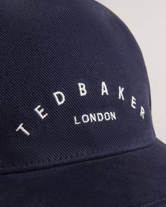 Ted Baker Hommes 60VD1965 accessoires casquette griffée frreddi marine