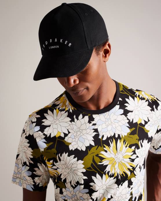 Ted Baker Hommes 60VD1999 accessoires casquette griffée frreddi noir