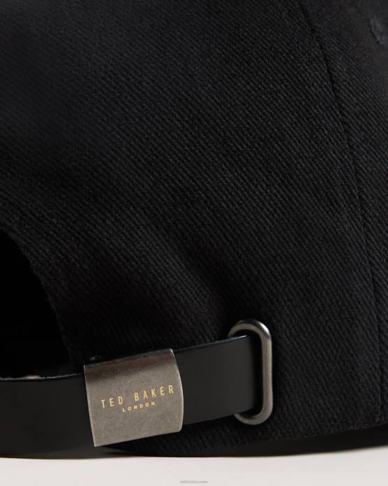 Ted Baker Hommes 60VD1999 accessoires casquette griffée frreddi noir