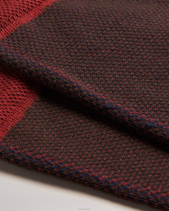 Ted Baker Hommes 60VD1997 accessoires chaussettes semi-unis tedtext orange