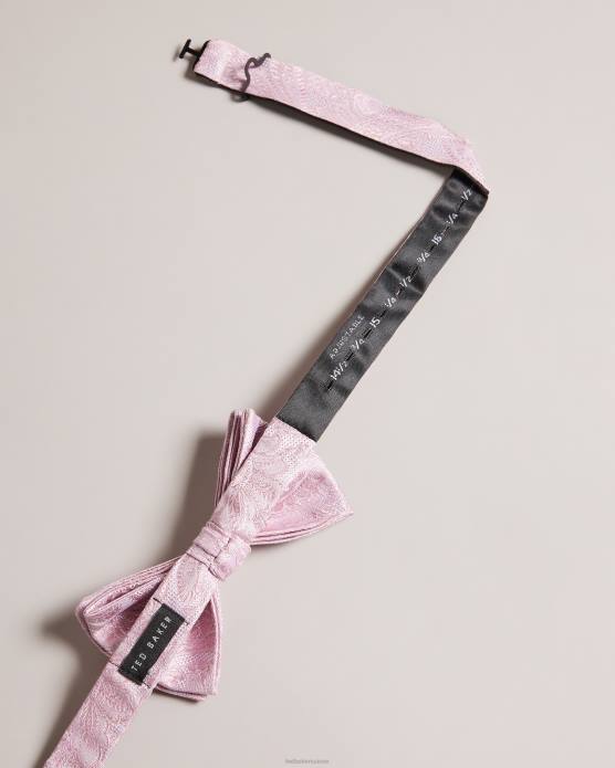 Ted Baker Hommes 60VD1957 accessoires noeud papillon cachemire mewbow rose sombre