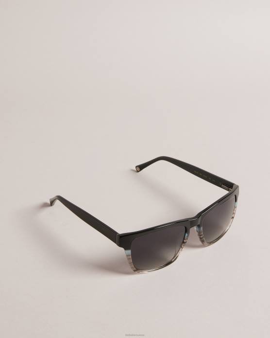Ted Baker Hommes 60VD2015 accessoires lunettes de soleil à monture ombrée classique Grystri gris