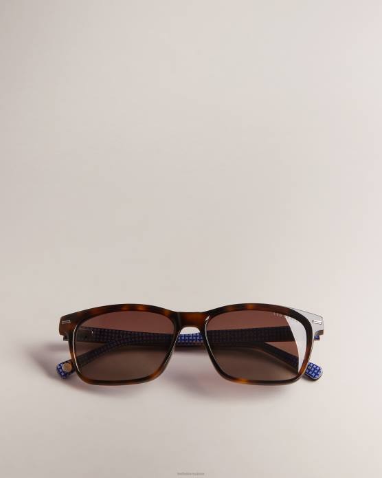 Ted Baker Hommes 60VD2049 accessoires lunettes de soleil à monture carrée écaille de tortue