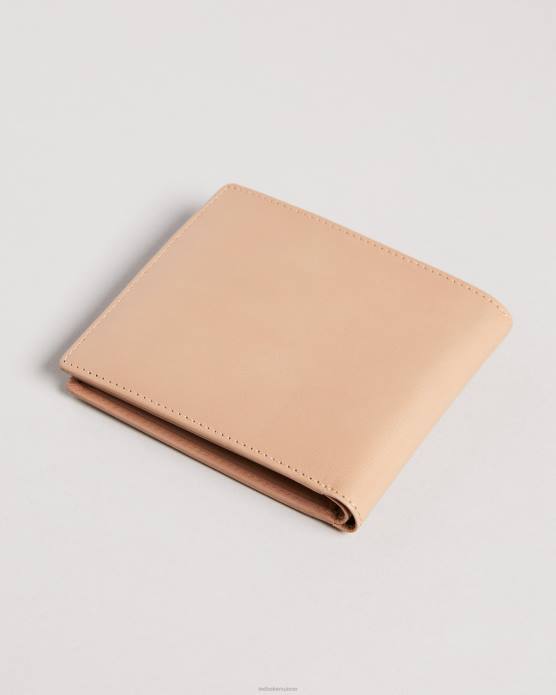 Ted Baker Hommes 60VD2076 accessoires portefeuille en cuir plié Sammed naturel