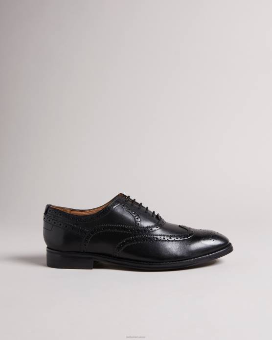 Ted Baker Hommes 60VD1857 chaussures amaiss chaussures richelieu en cuir formelles noir