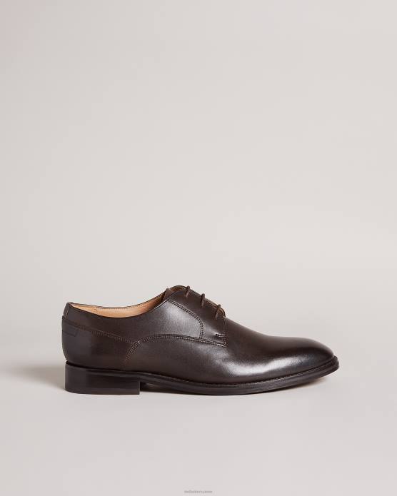 Ted Baker Hommes 60VD1860 chaussures Chaussures derby en cuir formelles Kampten brun