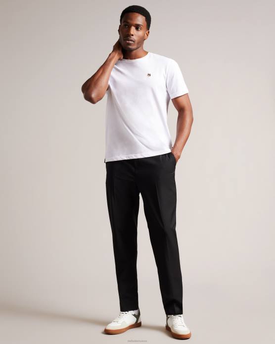 Ted Baker Hommes 60VD1818 chaussures baskets en cuir et daim barkerl vert foncé