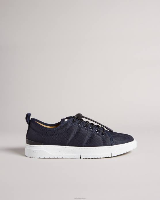 Ted Baker Hommes 60VD2074 chaussures baskets basses en nylon recyclé oliiver marine