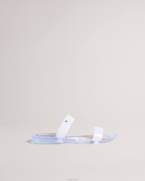 Ted Baker Hommes 60VD934 chaussures Juleyy Sunburst tongs en gelée à deux brides émeraude