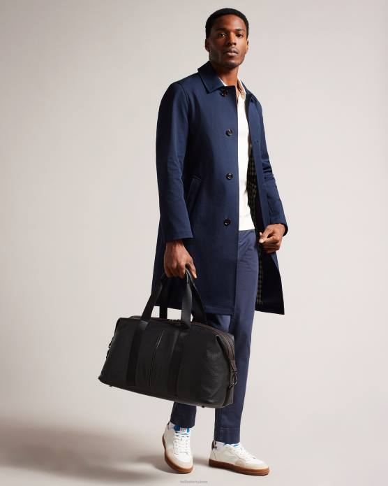 Ted Baker Hommes 60VD1757 Sacs fourre-tout Josua en faux cuir noir