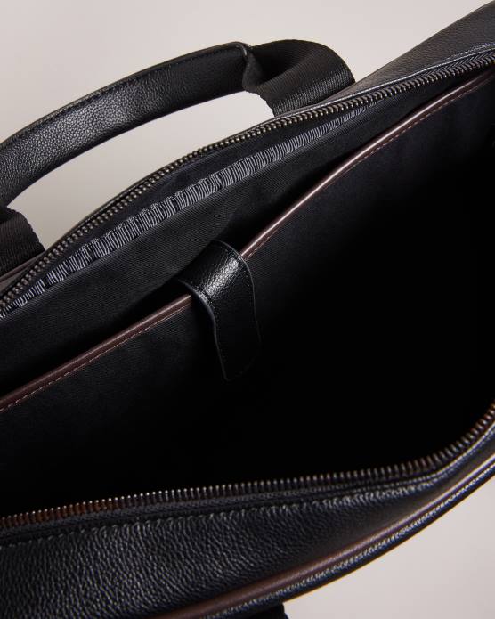 Ted Baker Hommes 60VD1745 Sacs sac porte-documents joshey en similicuir noir