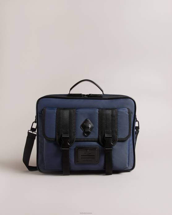 Ted Baker Hommes 60VD1781 Sacs sac à documents en nylon travyl marine