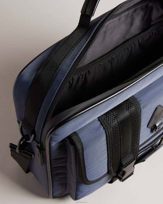Ted Baker Hommes 60VD1781 Sacs sac à documents en nylon travyl marine