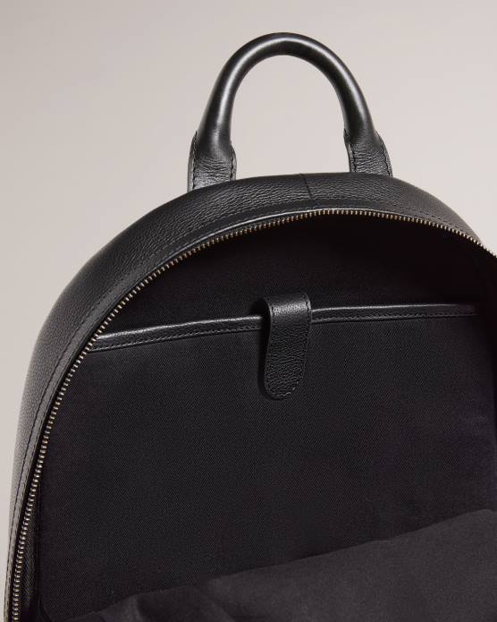 Ted Baker Hommes 60VD1759 Sacs sac à dos en cuir texturé Convoy noir