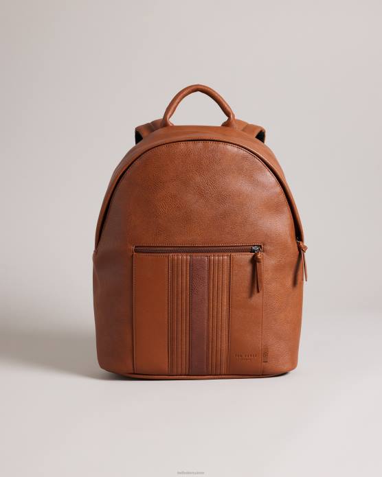 Ted Baker Hommes 60VD1777 Sacs sac à dos en pu rayé Esentle bronzer