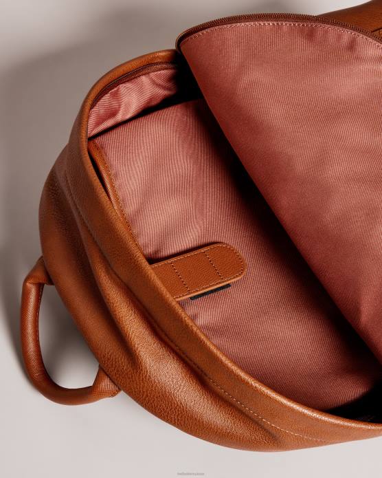 Ted Baker Hommes 60VD1777 Sacs sac à dos en pu rayé Esentle bronzer
