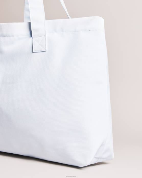 Ted Baker Hommes 60VD1754 Sacs sac de plage à oiseaux peints Burdey bleu clair