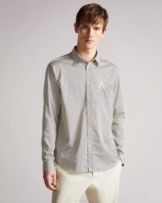 Ted Baker Hommes 60VD1701 vêtements chemise homme en cours d'exécution mcbane mib nu