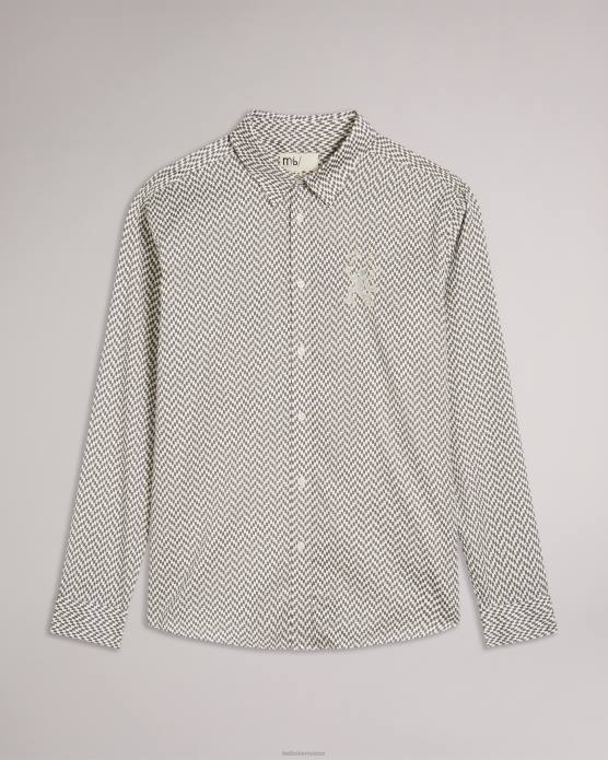Ted Baker Hommes 60VD1701 vêtements chemise homme en cours d'exécution mcbane mib nu