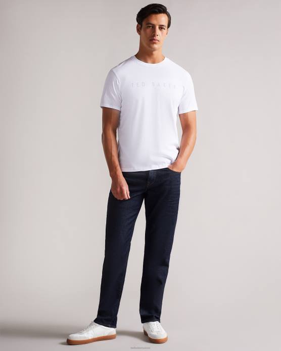 Ted Baker Hommes 60VD1633 vêtements t-shirt griffé broni ss blanc