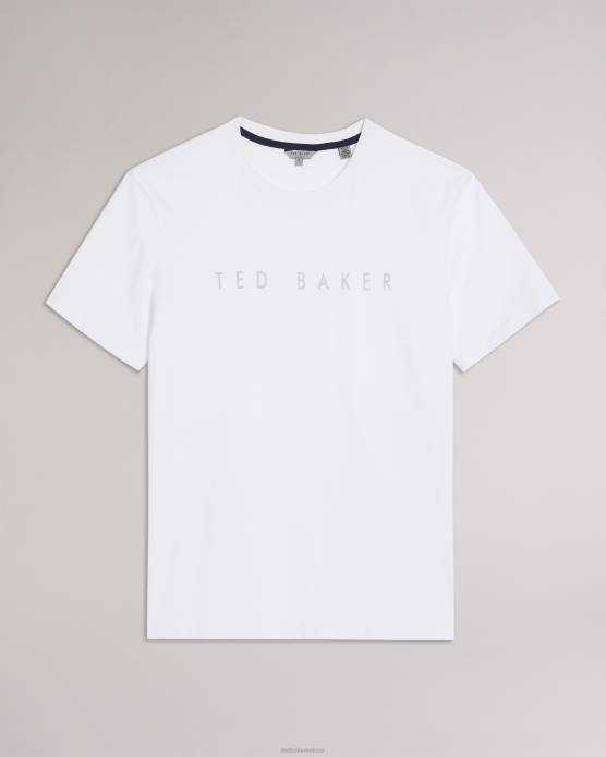 Ted Baker Hommes 60VD1633 vêtements t-shirt griffé broni ss blanc