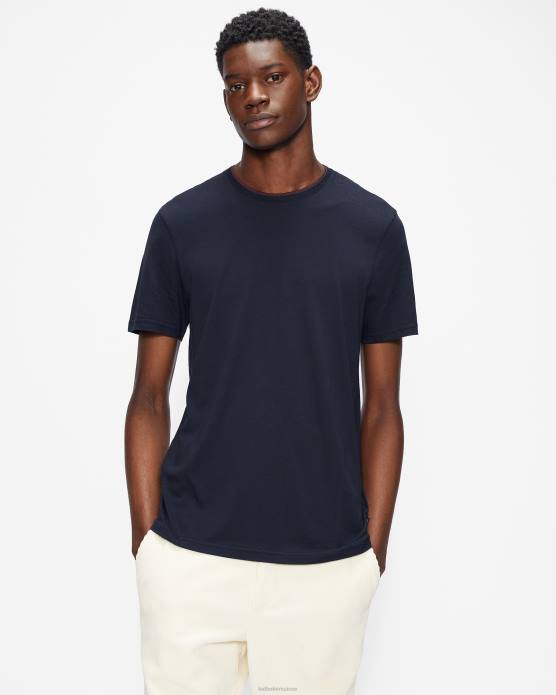 Ted Baker Hommes 60VD1637 vêtements t-shirt à manches courtes helpa marine