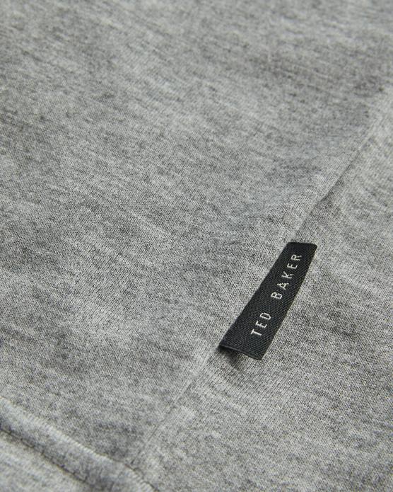 Ted Baker Hommes 60VD1663 vêtements t-shirt à manches courtes helpa marnes grises