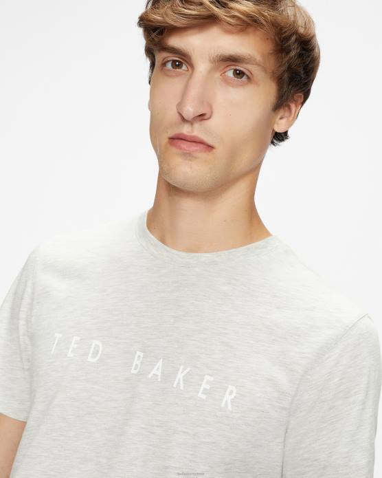 Ted Baker Hommes 60VD1681 vêtements t-shirt griffé broni ss gris