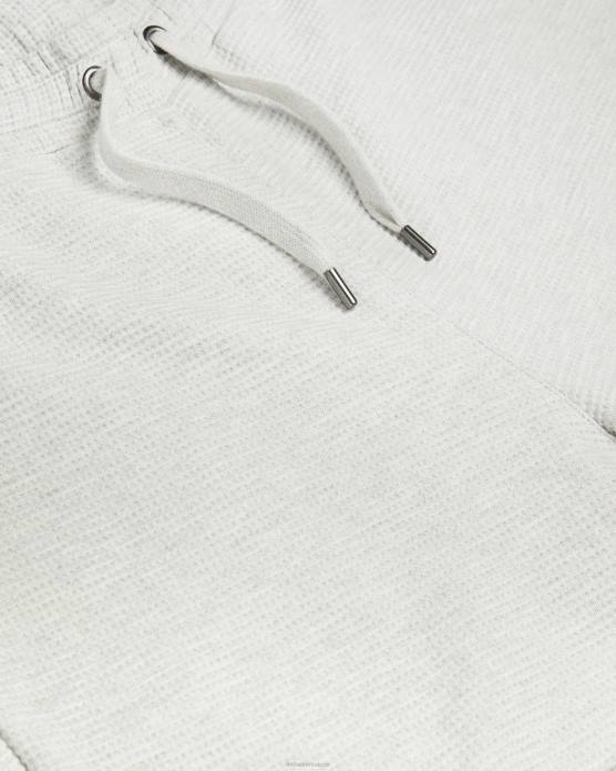Ted Baker Hommes 60VD1673 vêtements pantalon de jogging texturé gaufré Bathwik marnes grises