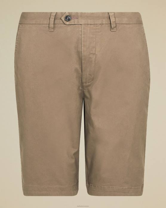 Ted Baker Hommes 60VD1704 vêtements short chino en coton buenose naturel