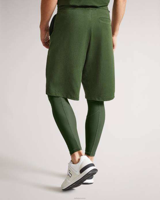 Ted Baker Hommes 60VD1711 vêtements short à séchage rapide Philips Active kaki