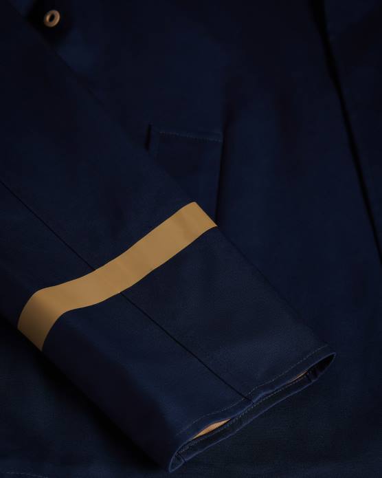 Ted Baker Hommes 60VD1680 vêtements eabost short collé mac bleu marine foncé