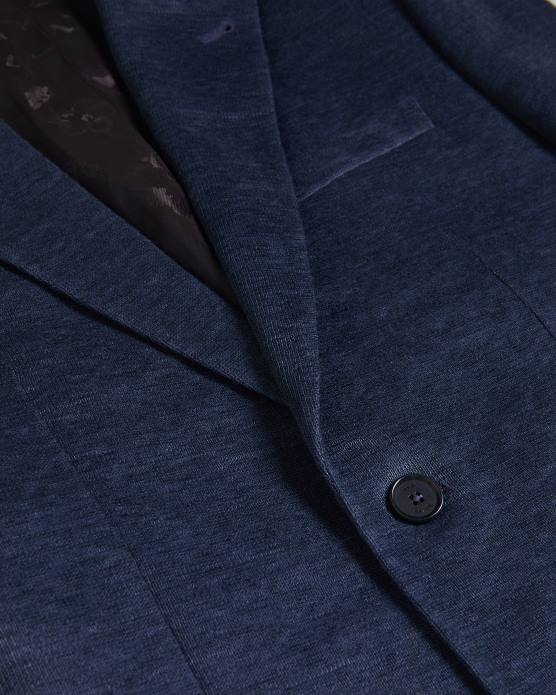 Ted Baker Hommes 60VD1326 vêtements keanuj blazer coupe slim en jersey marine