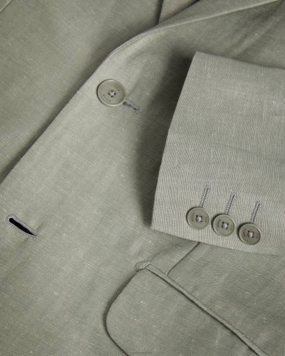 Ted Baker Hommes 60VD1369 vêtements blazer en laine et lin lancej vert clair