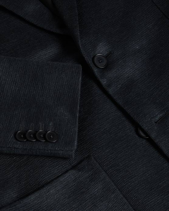 Ted Baker Hommes 60VD1548 vêtements keanuj blazer coupe slim en jersey noir