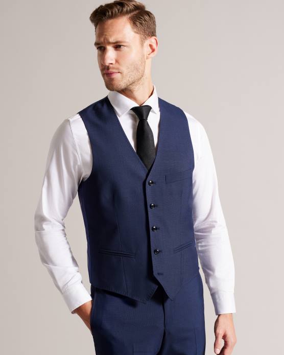 Ted Baker Hommes 60VD1551 vêtements gilet jvwscbl core brt-bleu