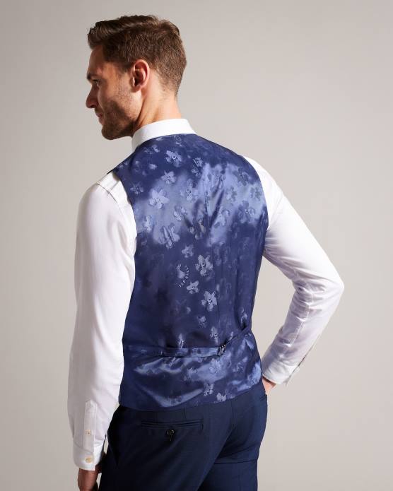 Ted Baker Hommes 60VD1551 vêtements gilet jvwscbl core brt-bleu