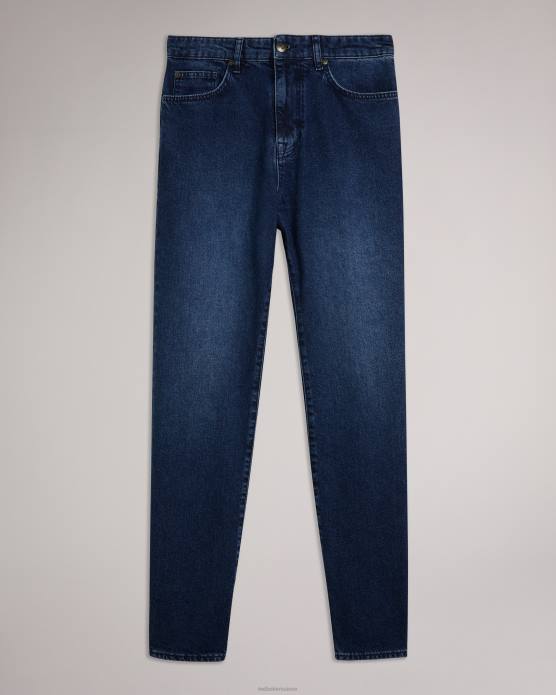 Ted Baker Hommes 60VD1438 vêtements jean strtfo à jambe slim bleu moyen