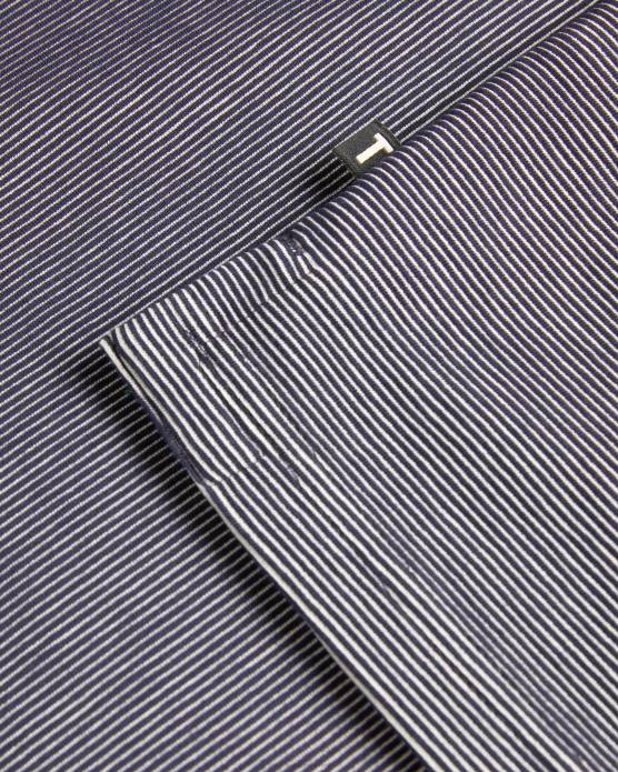 Ted Baker Hommes 60VD1341 vêtements polo rayé à manches courtes ellerby marine