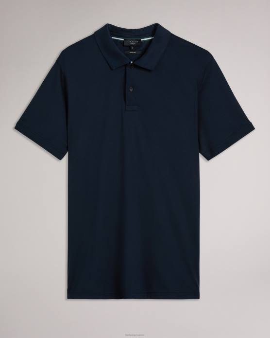 Ted Baker Hommes 60VD1358 vêtements Zeiter - Polo coupe slim à manches courtes marine