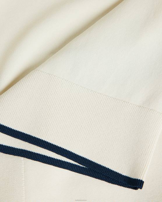 Ted Baker Hommes 60VD1502 vêtements polo en rayonne à manches courtes Stortfo pierre