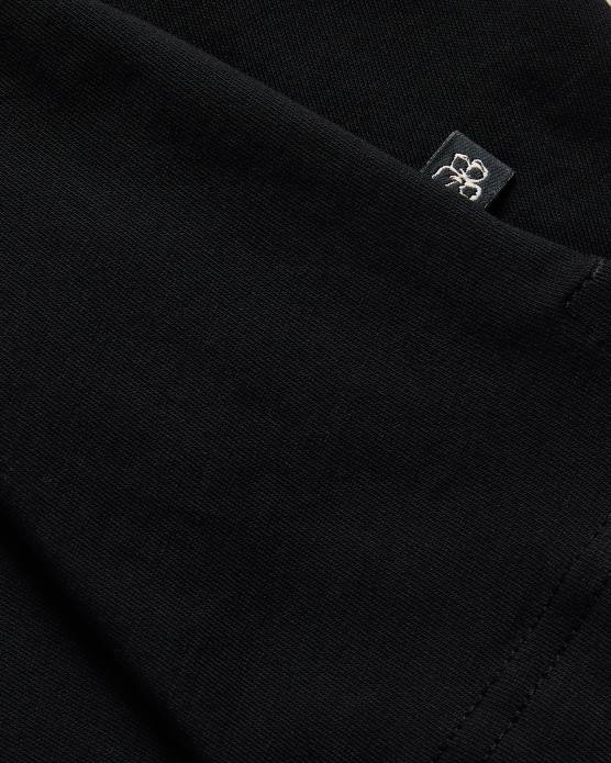 Ted Baker Hommes 60VD1526 vêtements t-shirt graphique abstrait à manches courtes d'espèces noir