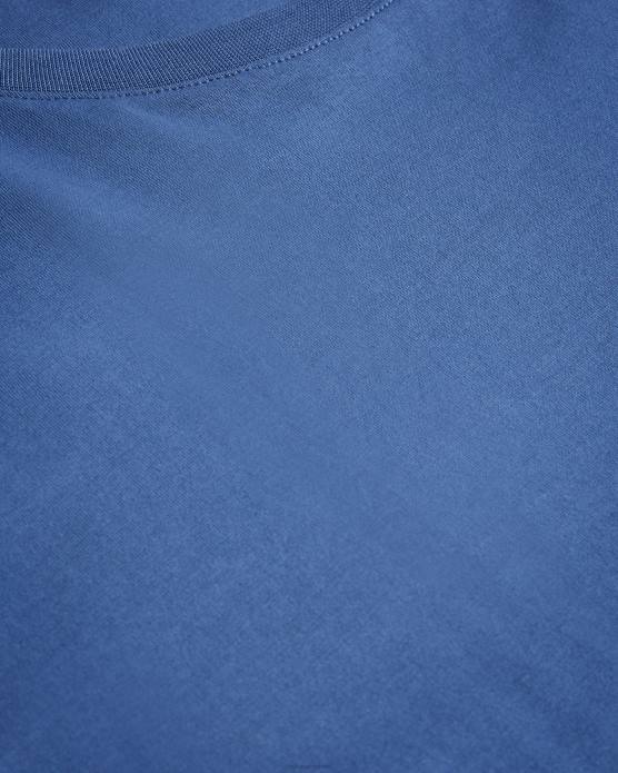 Ted Baker Hommes 60VD1531 vêtements Tywinn - T-shirt uni coupe classique à manches courtes bleu