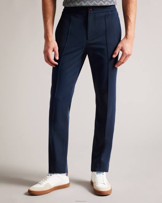 Ted Baker Hommes 60VD1378 vêtements Rodny Irvine - Pantalon slim élastiqué marine
