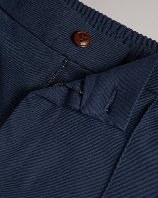 Ted Baker Hommes 60VD1378 vêtements Rodny Irvine - Pantalon slim élastiqué marine