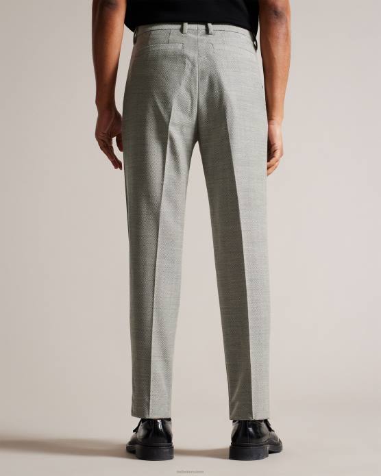 Ted Baker Hommes 60VD1419 vêtements lucciat pantalon slim à chevrons gris