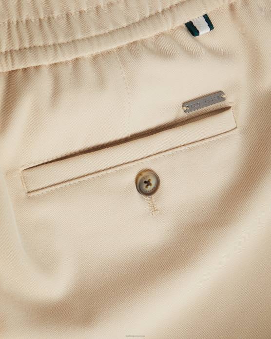 Ted Baker Hommes 60VD1503 vêtements Rodny Irvine - Pantalon slim élastiqué pierre