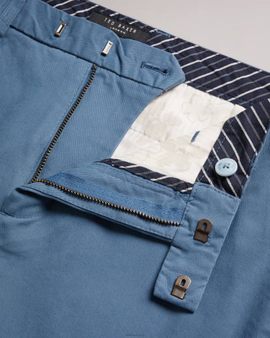 Ted Baker Hommes 60VD1222 vêtements chino slim genay bleu ciel