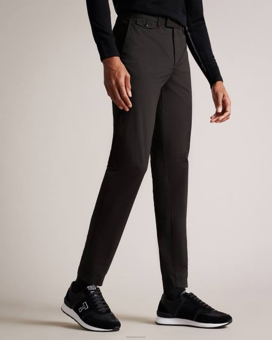 Ted Baker Hommes 60VD1334 vêtements chino slim genay noir